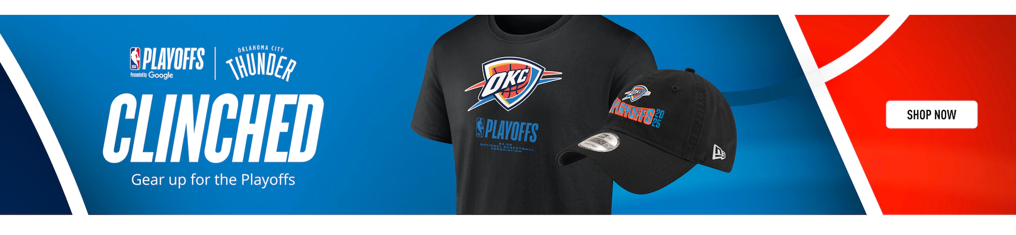 Oklahoma City Thunder 109dc60c-3e3e-4527-9432-c413e9f98723__2740X634 | NBA Store