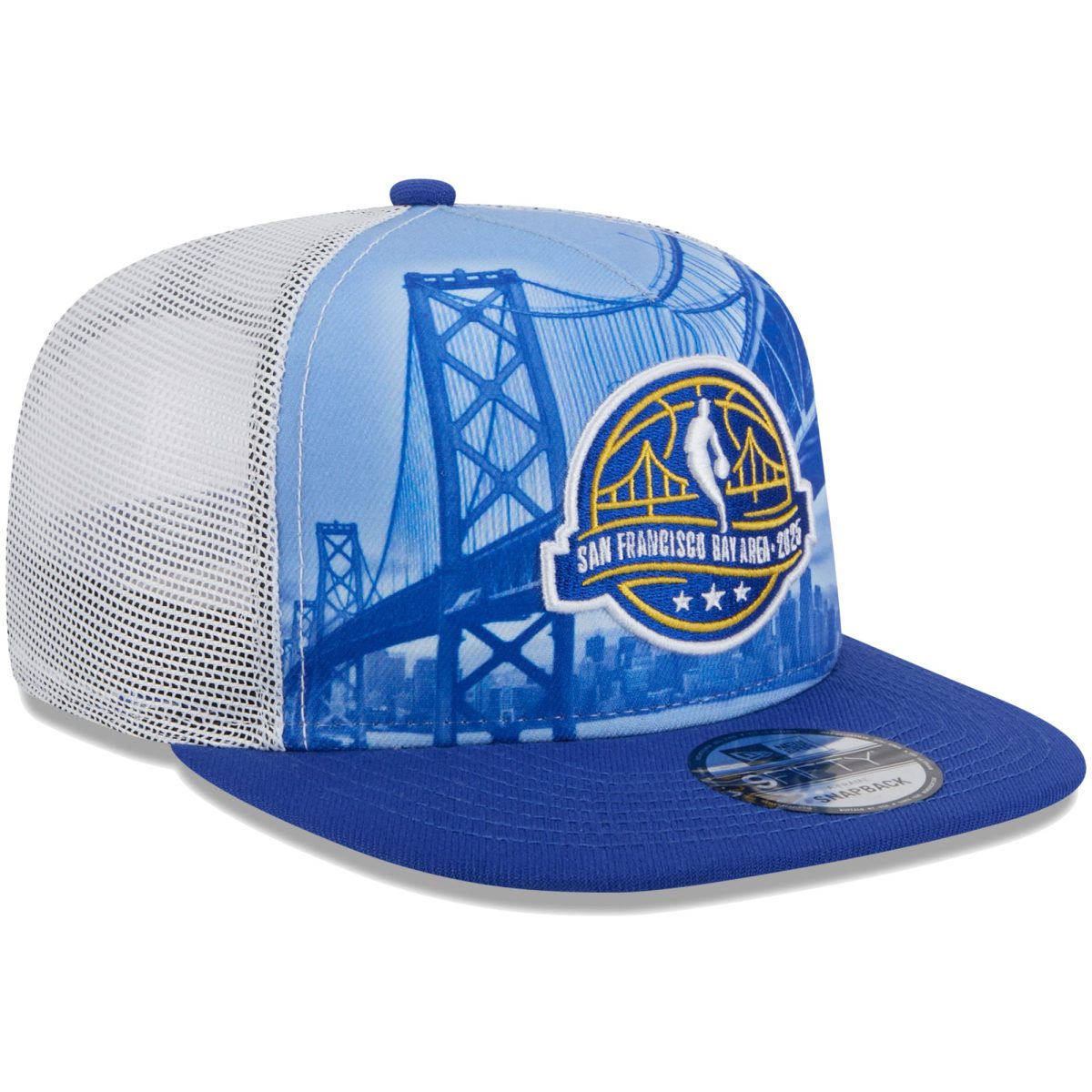 Oklahoma City Thunder mens 2025 nba all-star game new era whiteroyal scenic golden gate a-frame 9fifty snapback hat | NBA Store