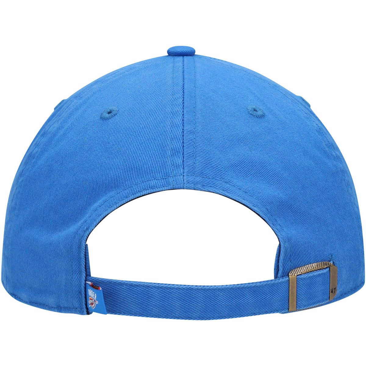 Oklahoma City Thunder mens oklahoma city thunder 47 blue team clean up adjustable hat | NBA Store