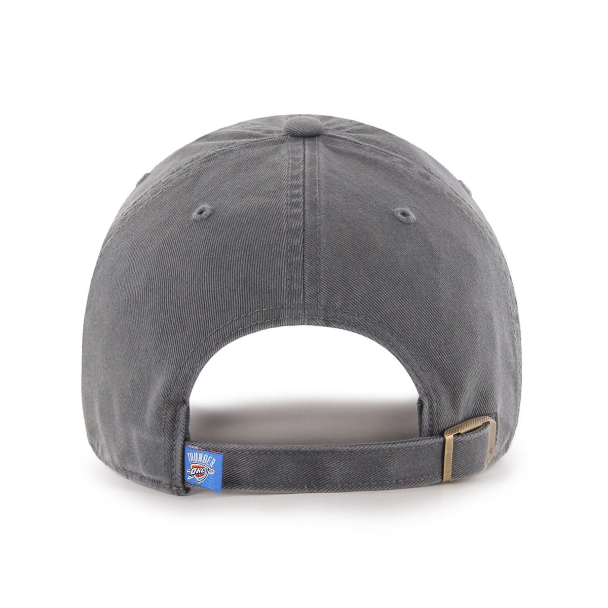 Oklahoma City Thunder mens oklahoma city thunder 47 charcoal core clean up adjustable hat | NBA Store
