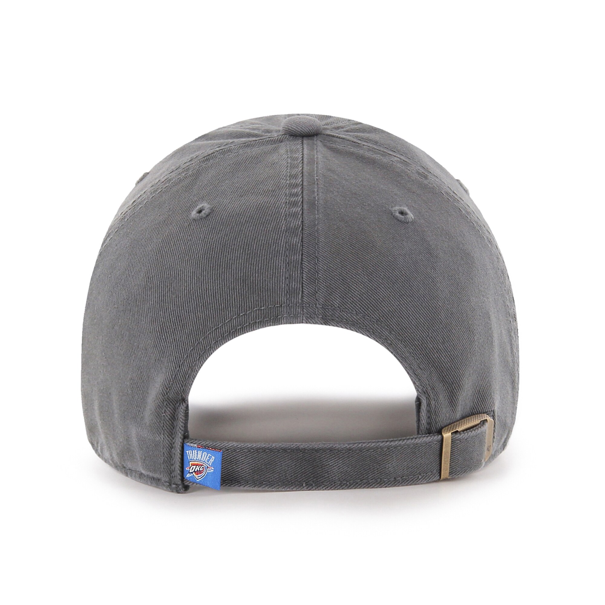 Oklahoma City Thunder mens oklahoma city thunder 47 charcoal core clean up adjustable hat | NBA Store