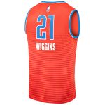 Oklahoma City Thunder mens oklahoma city thunder aaron wiggins fanatics orange fast break replica player jersey – statement edition | NBA Store