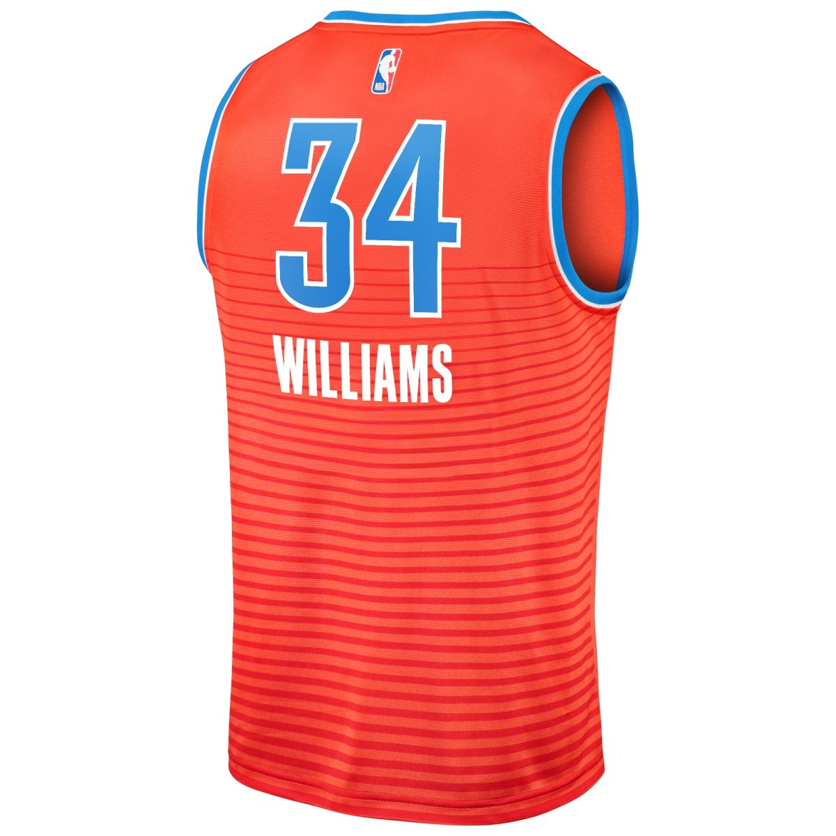 Oklahoma City Thunder mens oklahoma city thunder kenrich williams fanatics orange fast break replica player jersey – statement edition | NBA Store