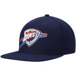 Oklahoma City Thunder mens oklahoma city thunder mitchell  ness navy ground 2.0 snapback hat | NBA Store