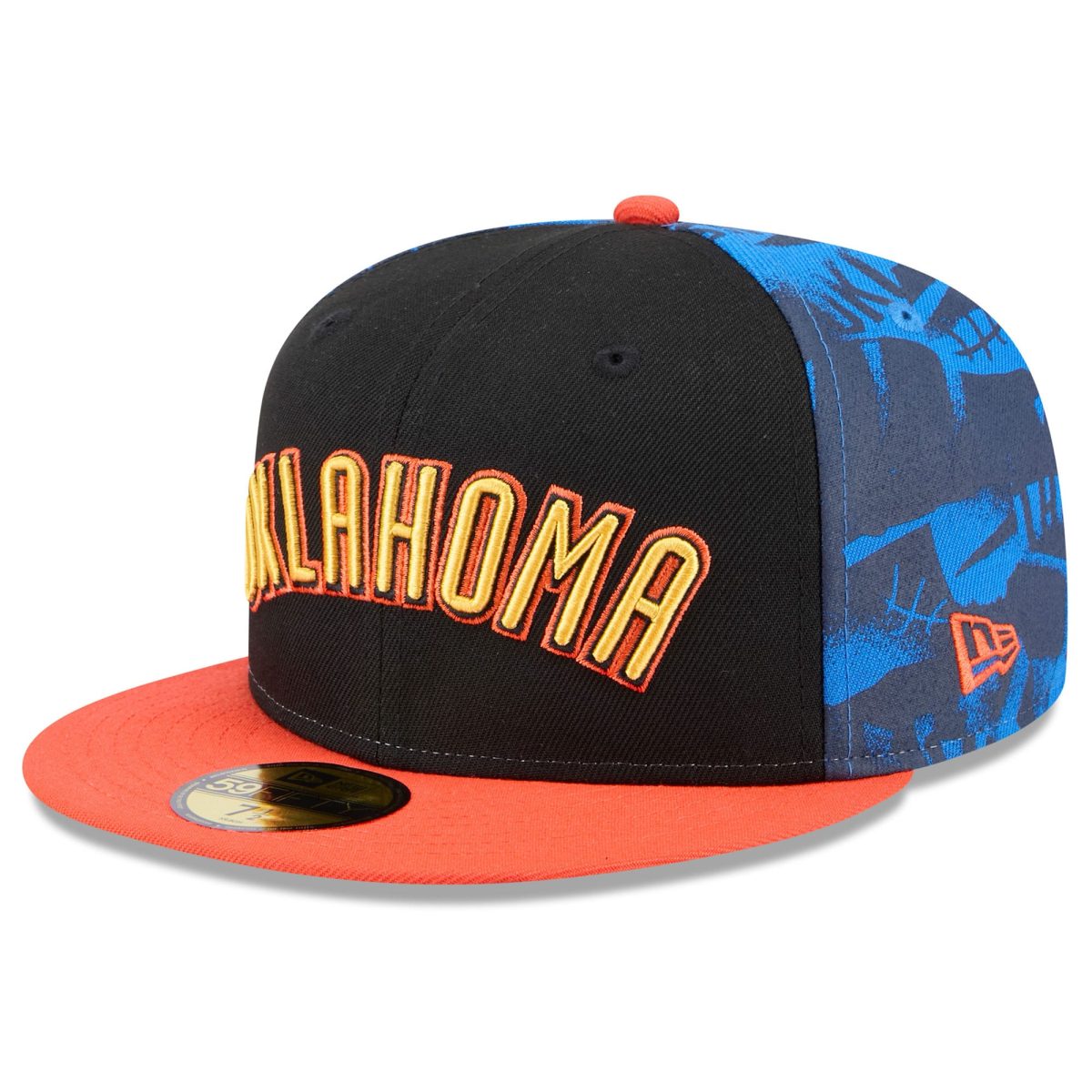 Oklahoma City Thunder mens oklahoma city thunder new era black 202425 city edition 59fifty fitted hat | NBA Store