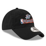 Oklahoma City Thunder mens oklahoma city thunder new era black 2025 nba playoffs 9twenty adjustable hat | NBA Store