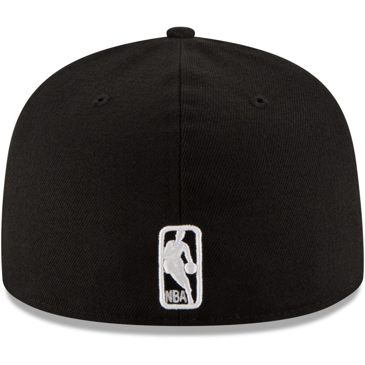 Oklahoma City Thunder mens oklahoma city thunder new era black black  white logo 59fifty fitted hat | NBA Store
