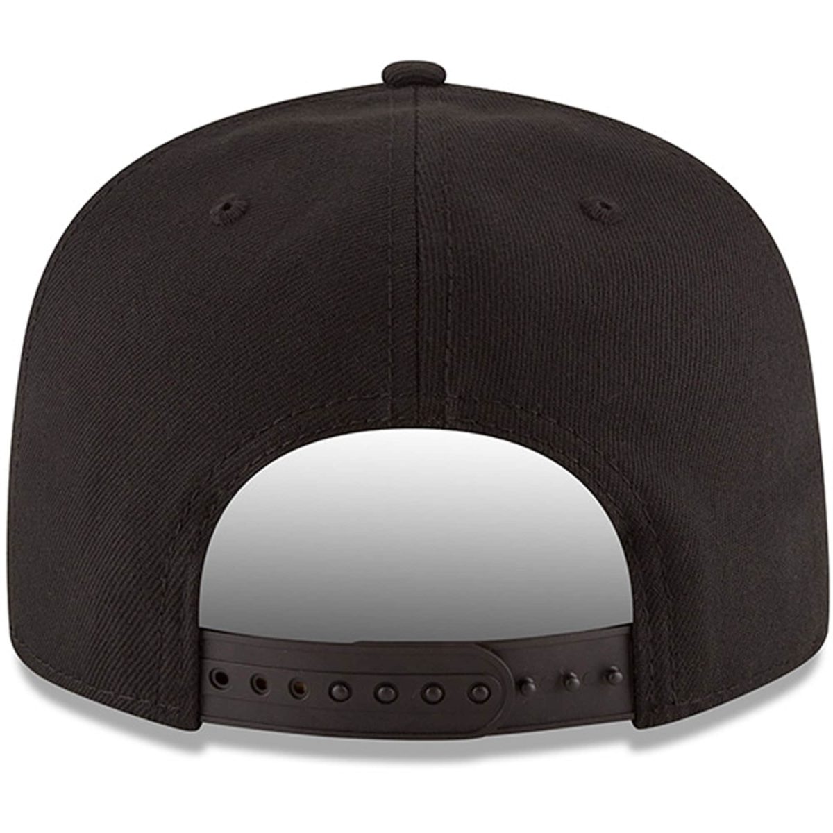 Oklahoma City Thunder mens oklahoma city thunder new era black black  white logo 9fifty adjustable snapback hat | NBA Store