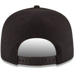 Oklahoma City Thunder mens oklahoma city thunder new era black black  white logo 9fifty adjustable snapback hat | NBA Store
