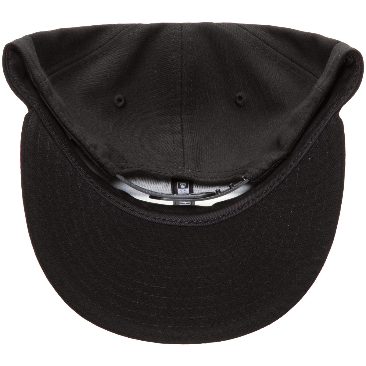 Oklahoma City Thunder mens oklahoma city thunder new era black black  white logo 9fifty adjustable snapback hat | NBA Store