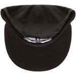 Oklahoma City Thunder mens oklahoma city thunder new era black black  white logo 9fifty adjustable snapback hat | NBA Store