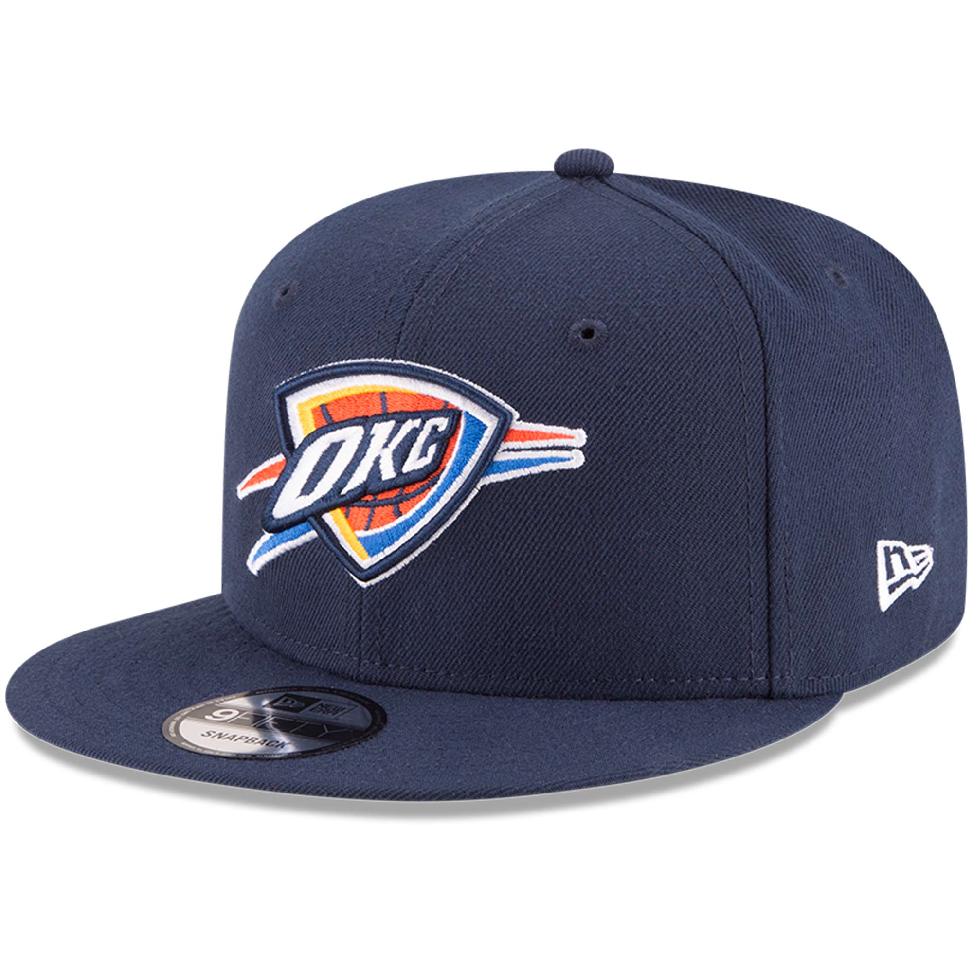 Oklahoma City Thunder mens oklahoma city thunder new era navy official team color 9fifty snapback hat | NBA Store