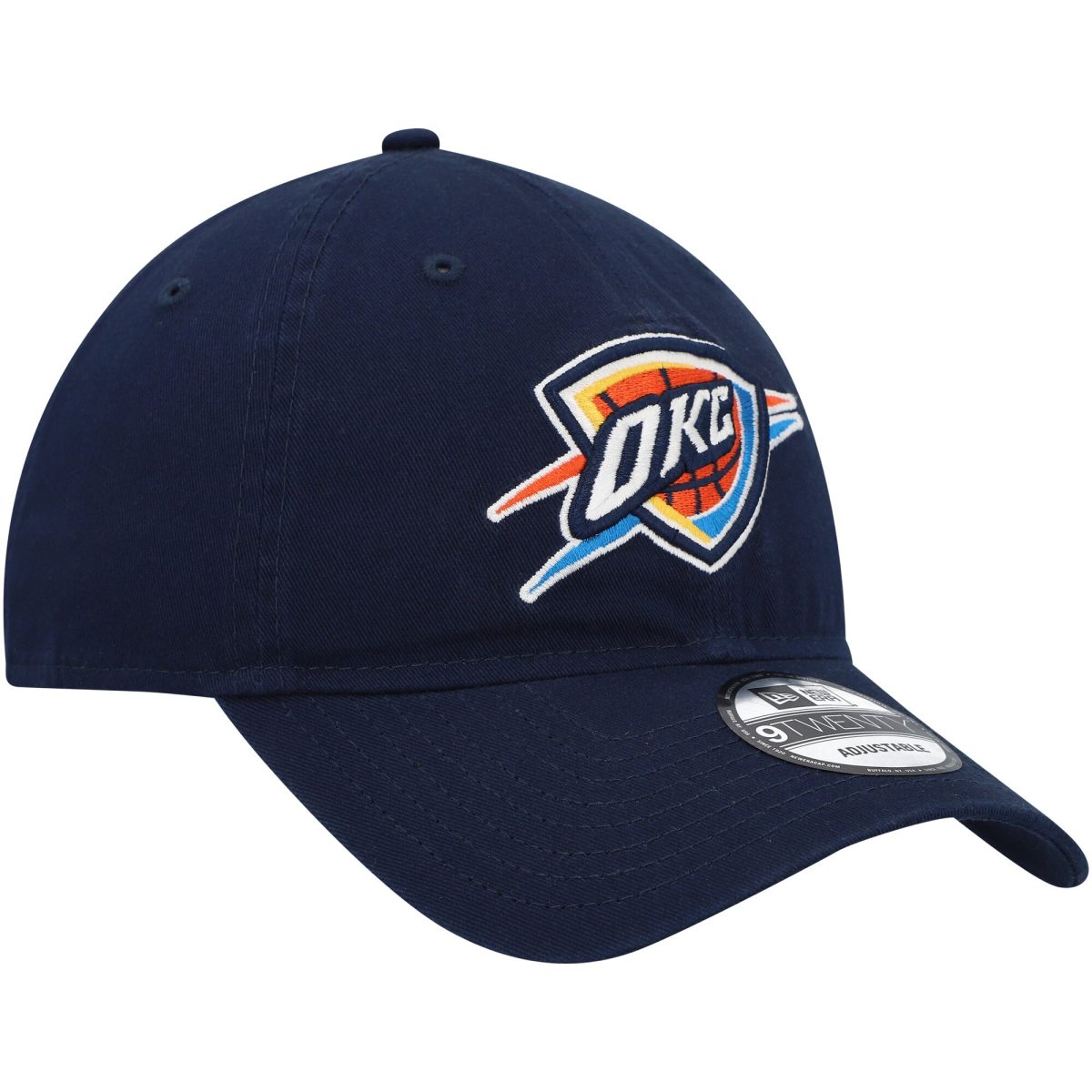 Oklahoma City Thunder mens oklahoma city thunder new era navy team 2.0 9twenty adjustable hat | NBA Store