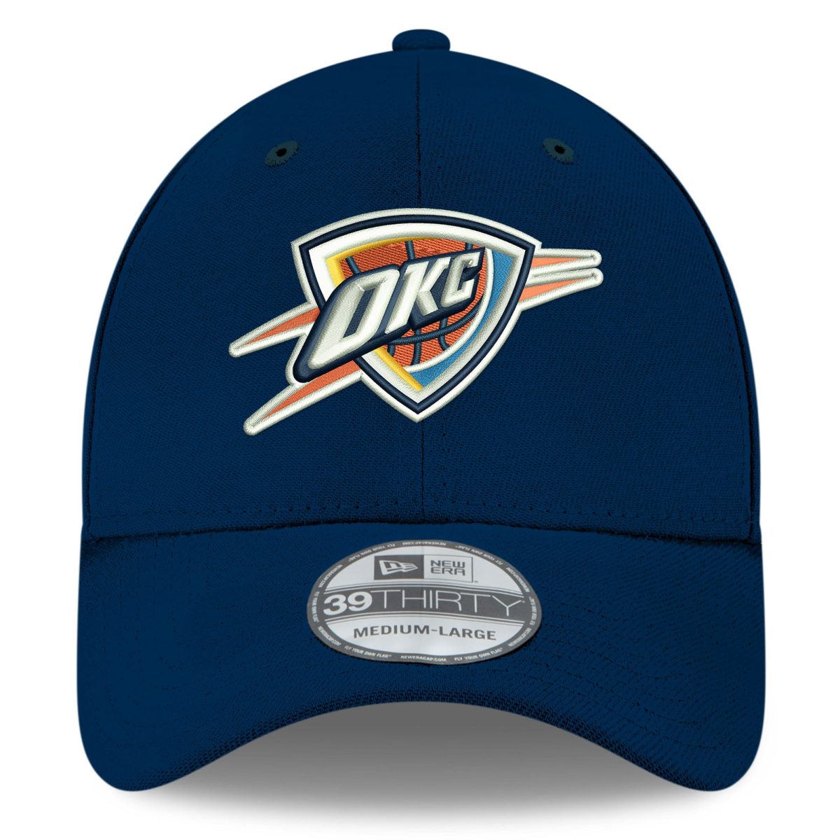 Oklahoma City Thunder mens oklahoma city thunder new era navy team classic 39thirty flex hat | NBA Store