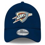 Oklahoma City Thunder mens oklahoma city thunder new era navy team classic 39thirty flex hat | NBA Store