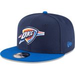 Oklahoma City Thunder mens oklahoma city thunder new era navyblue two-tone 9fifty adjustable hat | NBA Store