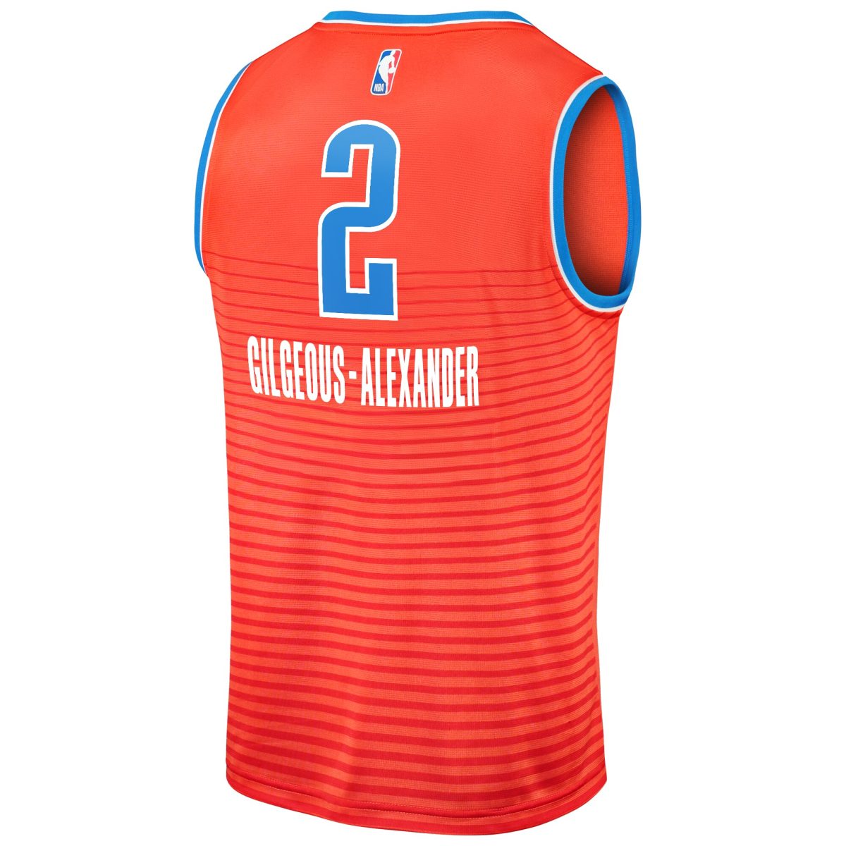 Oklahoma City Thunder mens oklahoma city thunder shai gilgeous-alexander fanatics orange fast break player jersey – statement edition | NBA Store