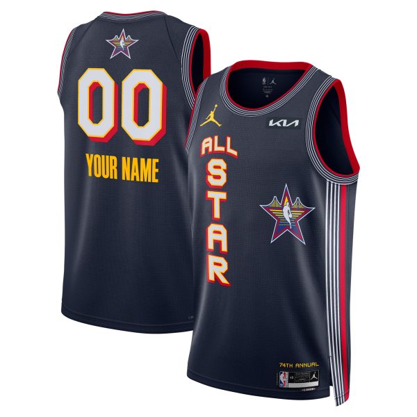 Oklahoma City Thunder unisex jordan brand navy 2025 nba all-star game swingman pick-a-player jersey | NBA Store