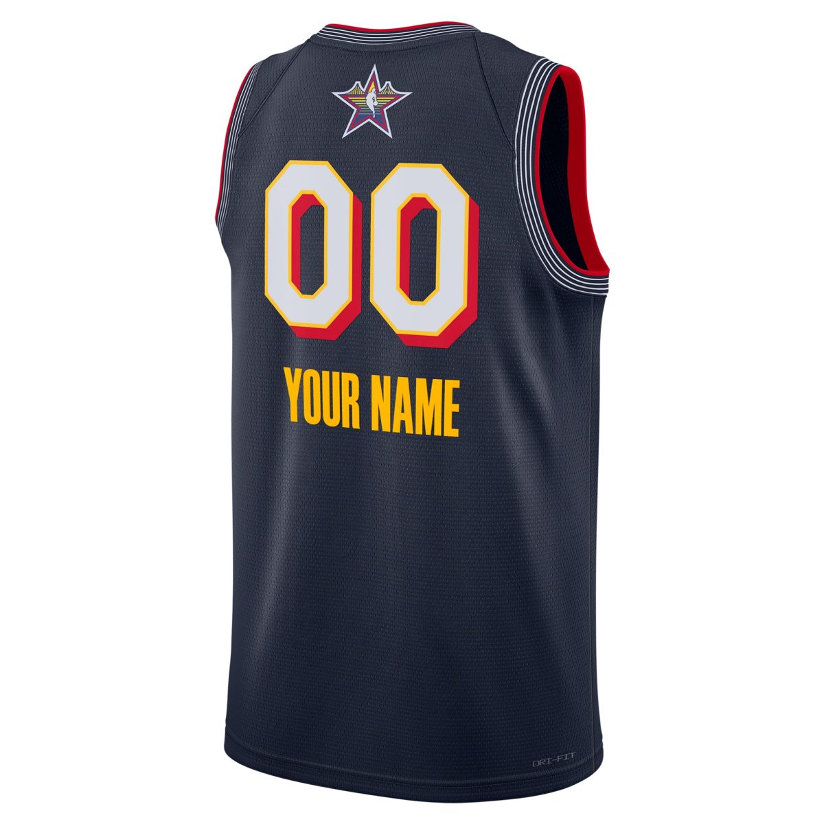Oklahoma City Thunder unisex jordan brand navy 2025 nba all-star game swingman pick-a-player jersey | NBA Store