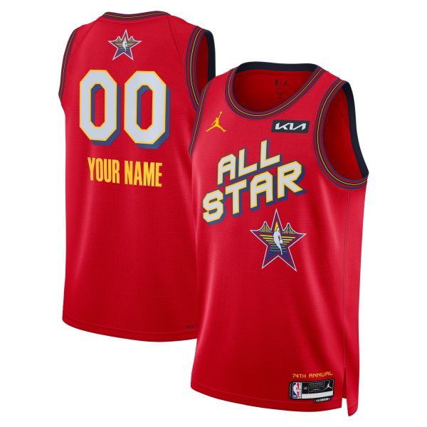 Oklahoma City Thunder unisex jordan brand red 2025 nba all-star game swingman pick-a-player jersey | NBA Store
