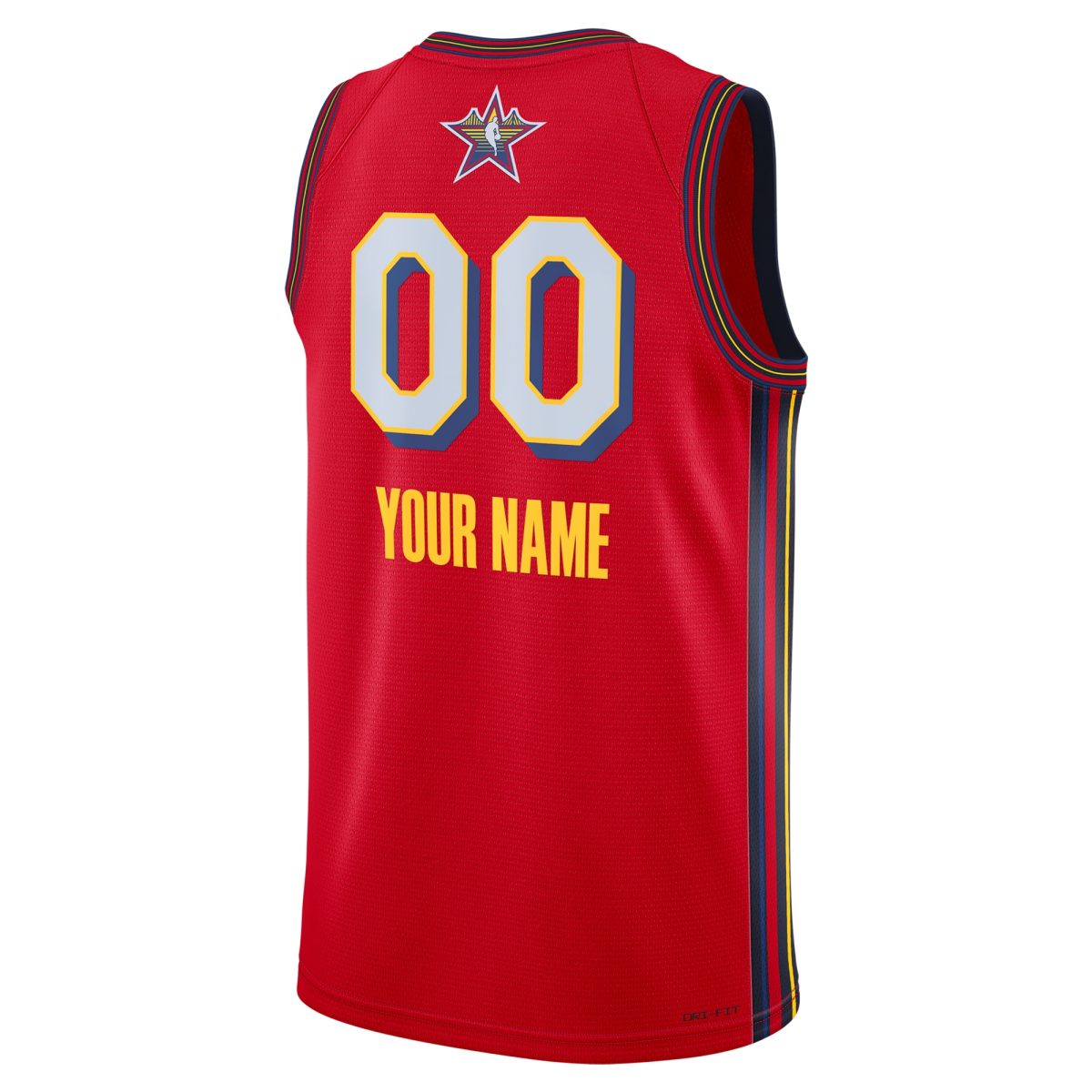 Oklahoma City Thunder unisex jordan brand red 2025 nba all-star game swingman pick-a-player jersey | NBA Store