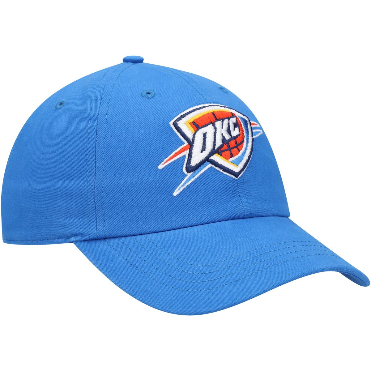 Oklahoma City Thunder womens oklahoma city thunder 47 blue miata clean up logo adjustable hat | NBA Store