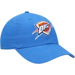 Oklahoma City Thunder womens oklahoma city thunder 47 blue miata clean up logo adjustable hat | NBA Store