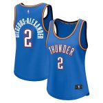 Oklahoma City Thunder womens oklahoma city thunder shai gilgeous-alexander fanatics blue fast break player jersey – icon edition | NBA Store