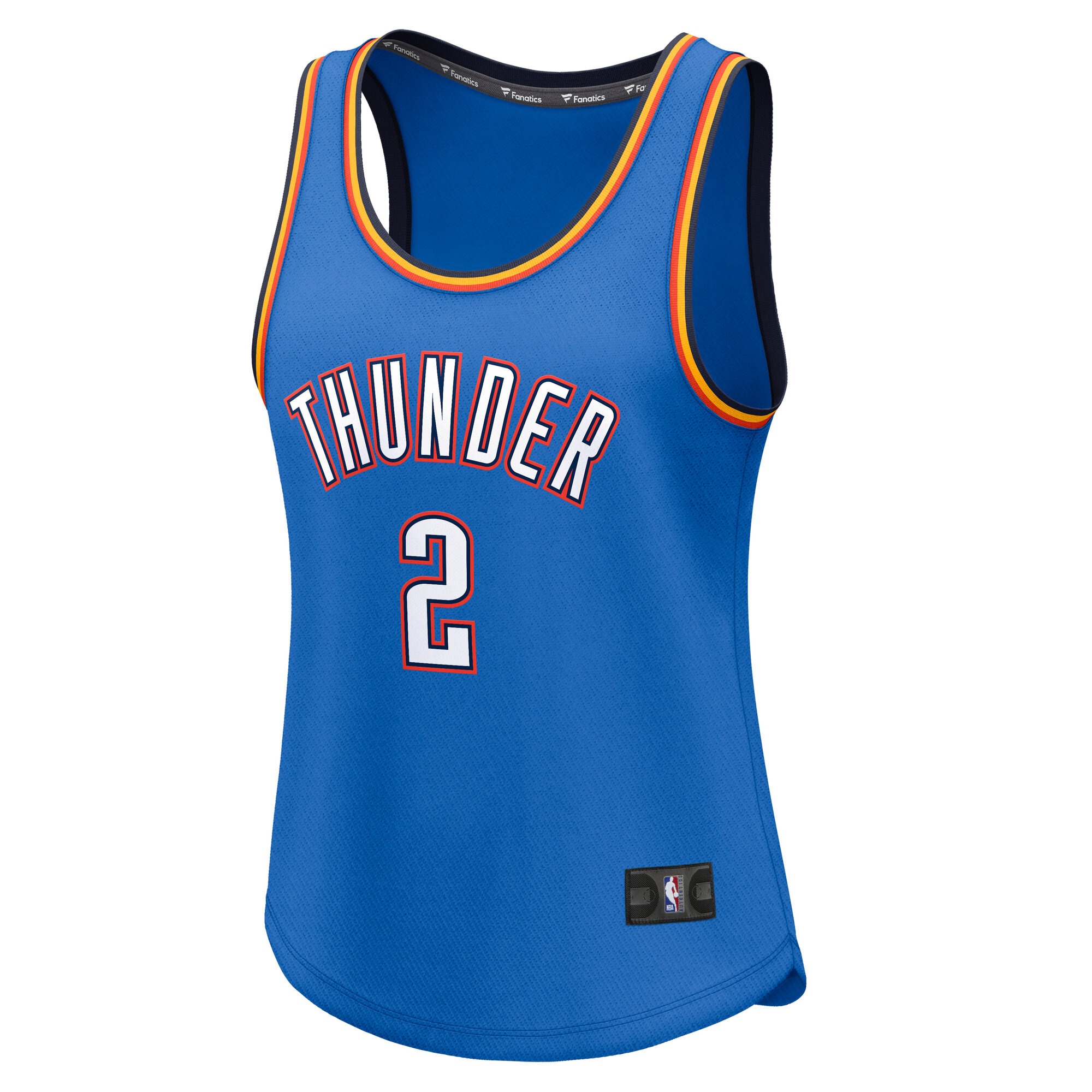 Oklahoma City Thunder womens oklahoma city thunder shai gilgeous-alexander fanatics blue fast break player jersey – icon edition | NBA Store