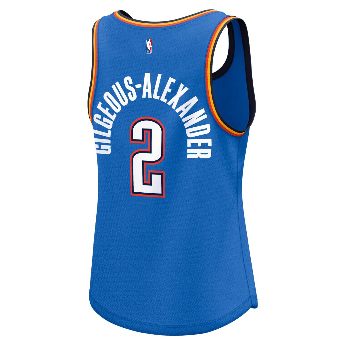 Oklahoma City Thunder womens oklahoma city thunder shai gilgeous-alexander fanatics blue fast break player jersey – icon edition | NBA Store