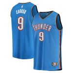 Oklahoma City Thunder youth oklahoma city thunder alex caruso fanatics blue fast break replica player jersey – icon edition | NBA Store