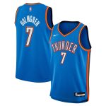 Oklahoma City Thunder youth oklahoma city thunder chet holmgren nike blue swingman jersey – icon edition | NBA Store
