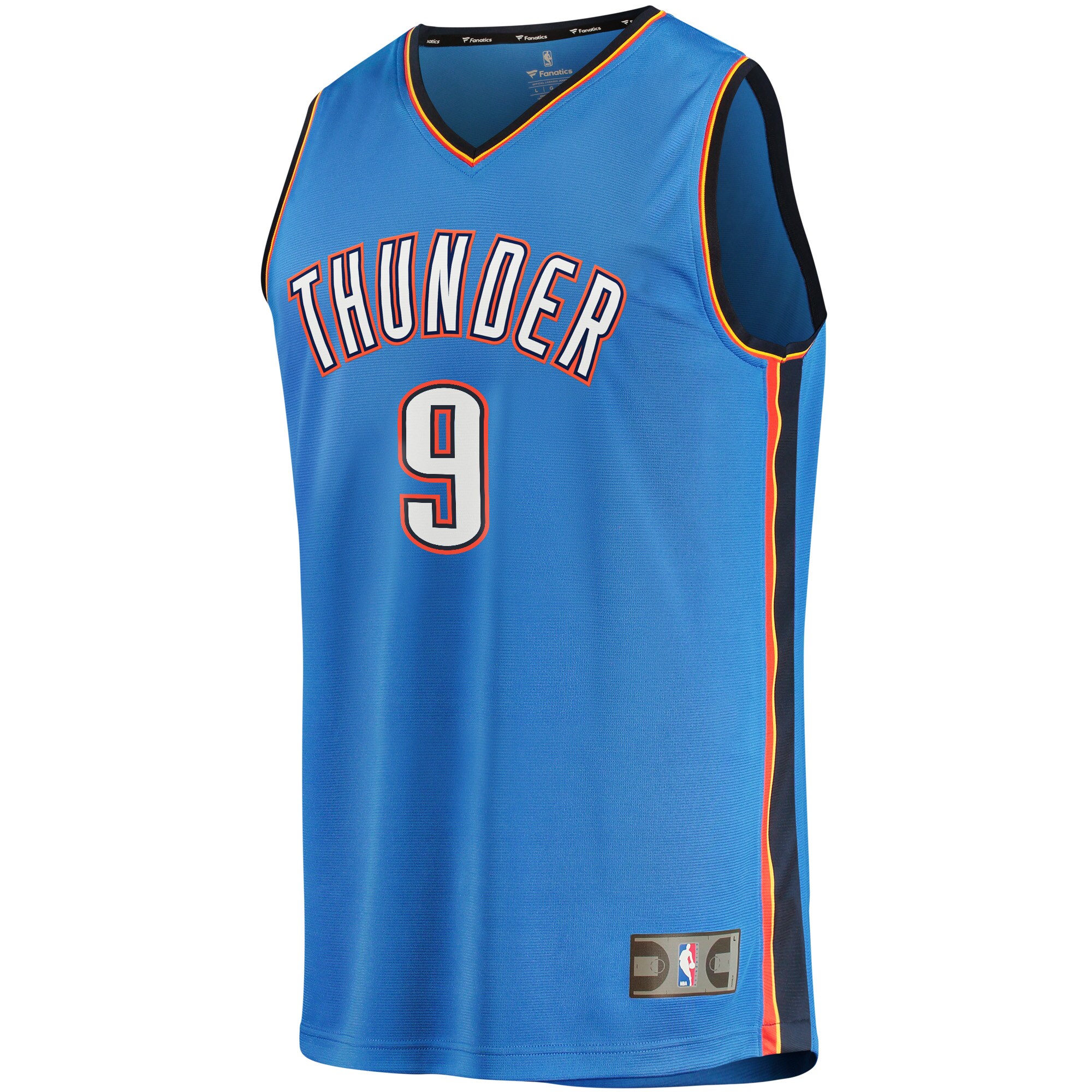 Oklahoma City Thunder youth oklahoma city thunder dario saric fanatics blue fast break player jersey – icon edition | NBA Store