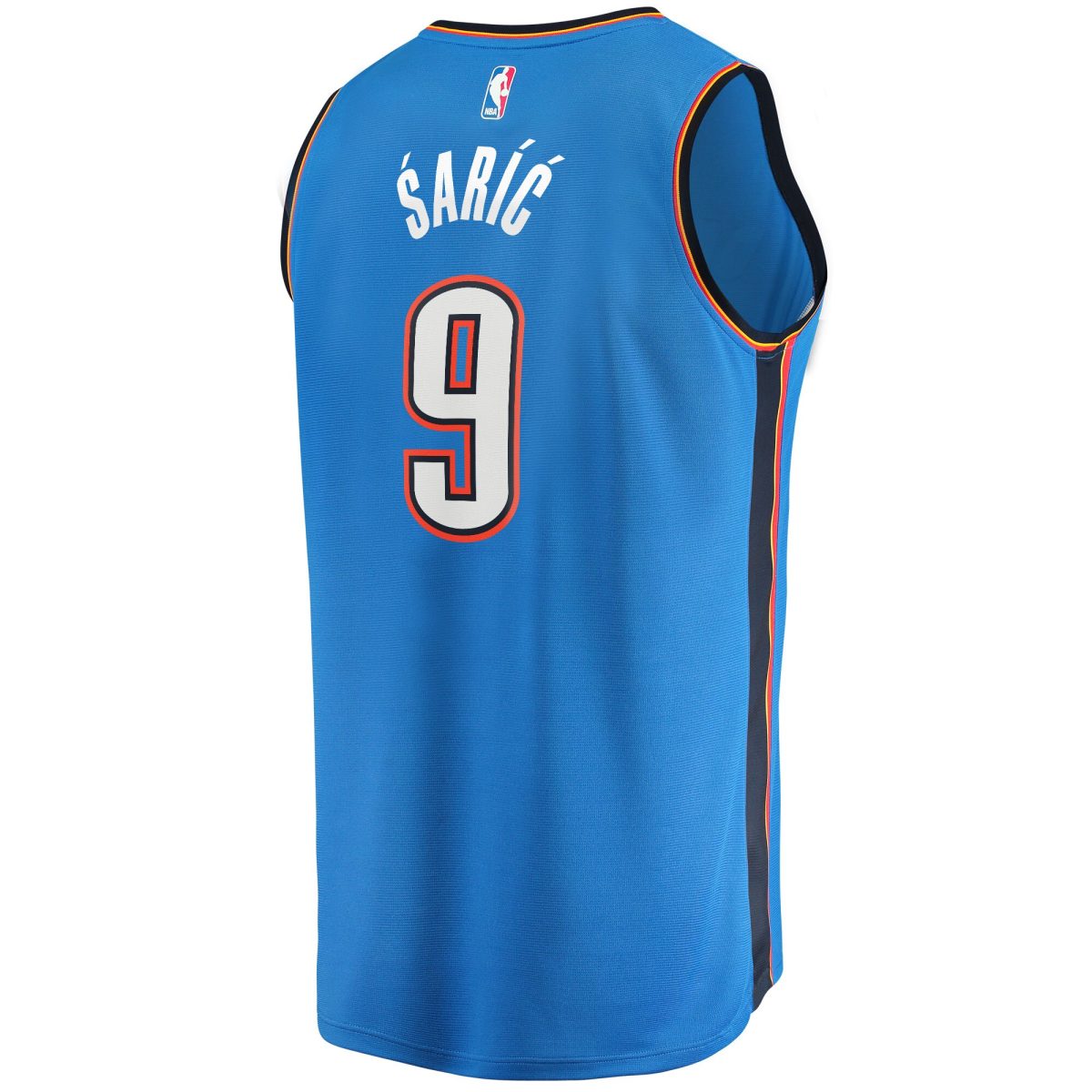 Oklahoma City Thunder youth oklahoma city thunder dario saric fanatics blue fast break player jersey – icon edition | NBA Store