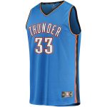 Oklahoma City Thunder youth oklahoma city thunder gordon hayward fanatics blue fast break player jersey – icon edition | NBA Store